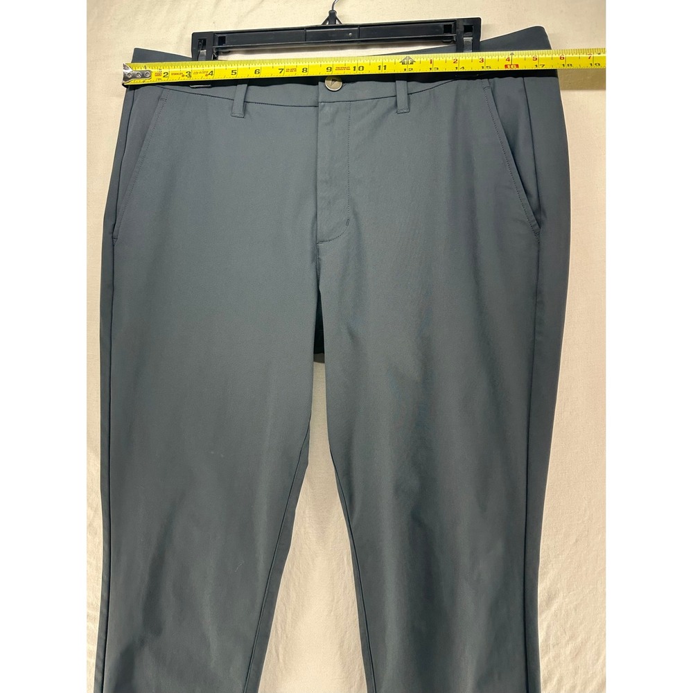 Primo Golf Pants Mens 34x34 Dark Gray Stretch‎ Performance Tapered Trousers - Picture 4 of 11